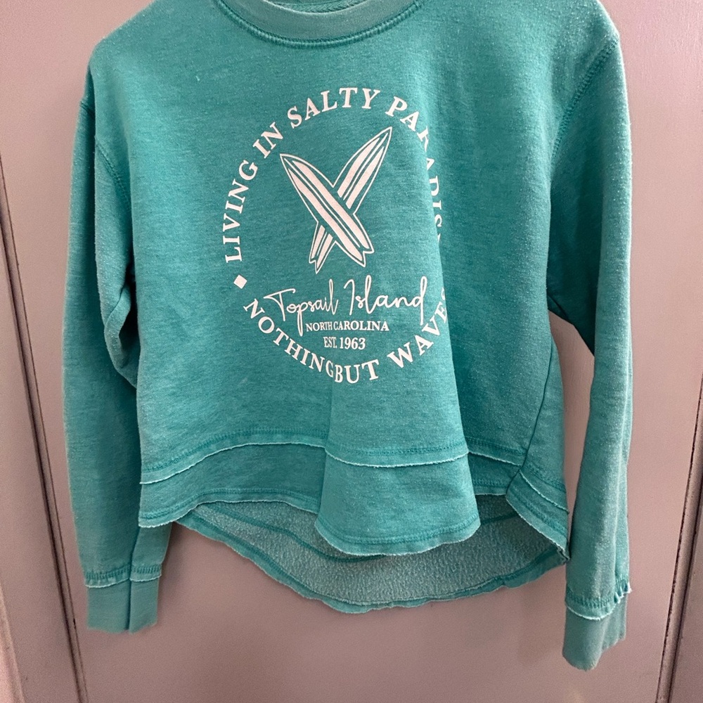 Top Sail Island Green Sweatshirt